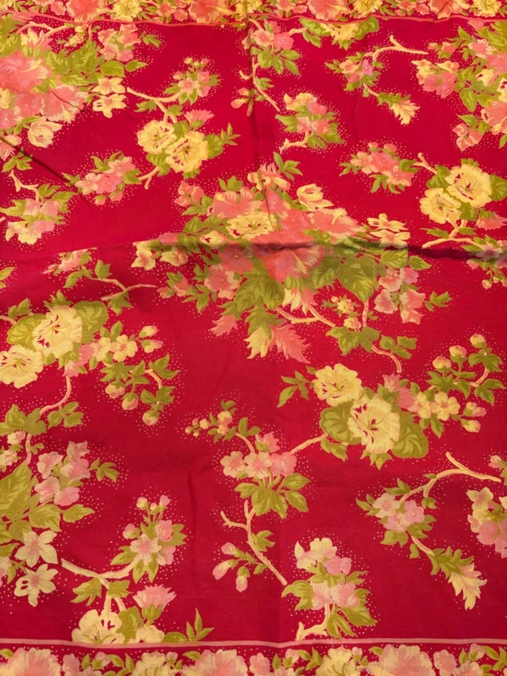 April Cornell Vintage Set of 2 Floral Pillow Shams